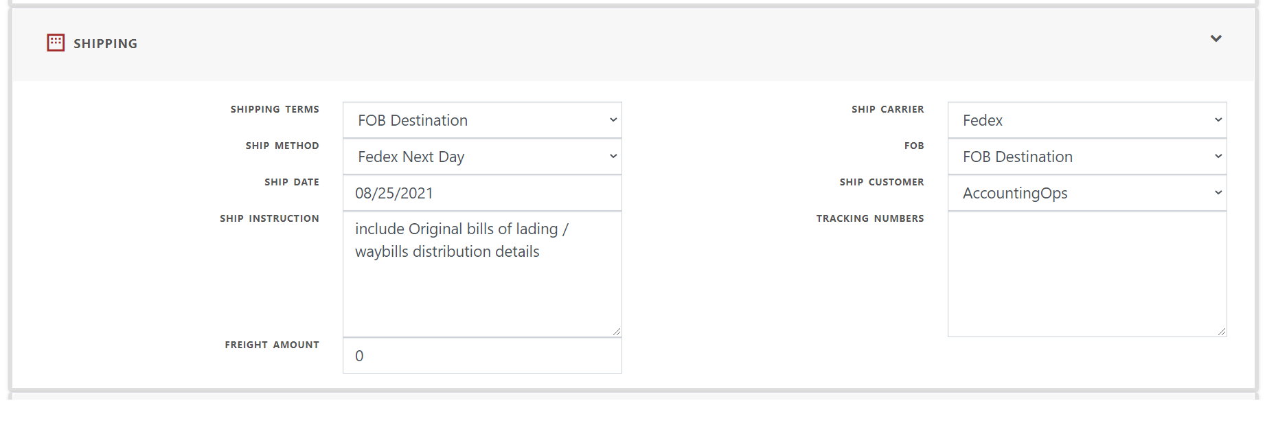 Copy Sales Order